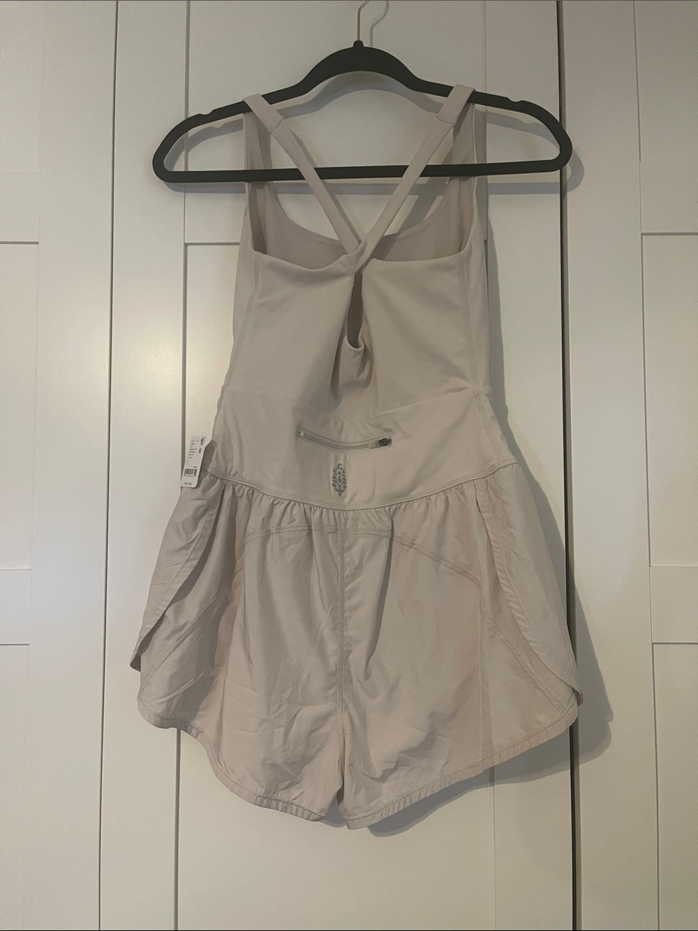 NWT FP Movement by Free People Righteous Runsie - mineral bath/stone/cream - Picture 5 of 5